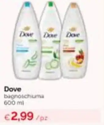 Prodet Dove bagnoschiuma 600 ml offerta