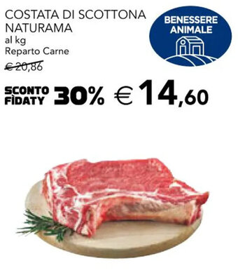 Esselunga COSTATA DI SCOTTONA NATURAMA offerta