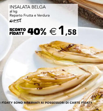 Esselunga INSALATA BELGA offerta