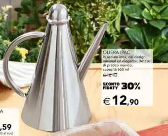 Esselunga OLIERA IPAC in acciaio inox 650 ml offerta