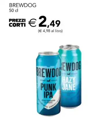 Esselunga BREWDOG 50 cl offerta