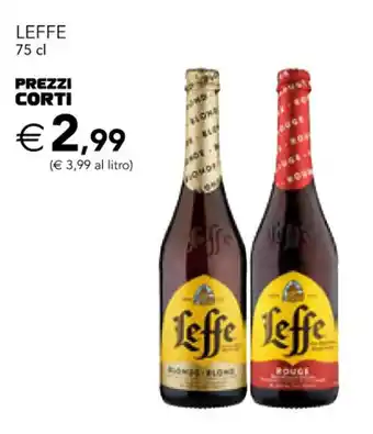 Esselunga LEFFE 75 cl offerta