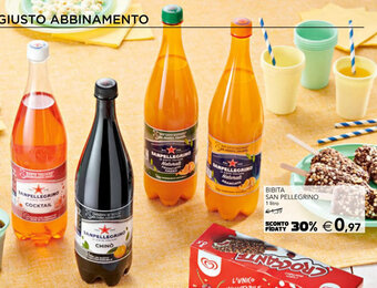 Esselunga BIBITA SAN PELLEGRINO 1 litro offerta