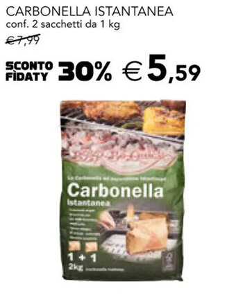 Esselunga CARBONELLA ISTANTANEA conf. 2 sacchetti da 1 kg offerta