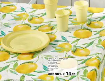 Esselunga TOVAGLIA ANTIMACCHIA MEDITERRANEO offerta