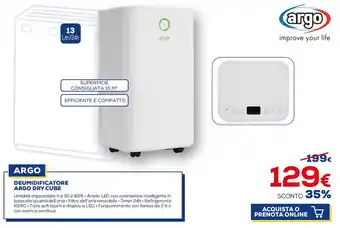 ARGO DEUMIDIFICATORE ARGO DRY CUBE