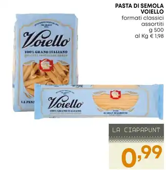 PASTA DI SEMOLA VOIELLO 500 g