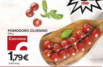 Coop POMODORO CILIEGINO 500 g offerta