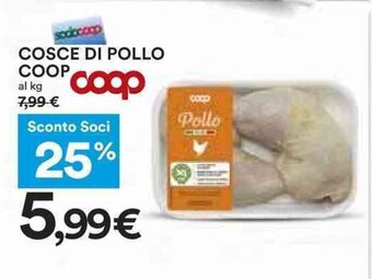 Coop COSCE DI POLLO COOP offerta