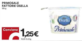 Coop PRIMOSALE FATTORIE OSELLA 125 g offerta