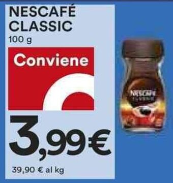 Coop NESCAFÉ CLASSIC 100 g offerta