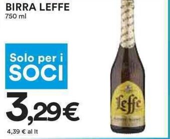 Coop BIRRA LEFFE 750 ml offerta