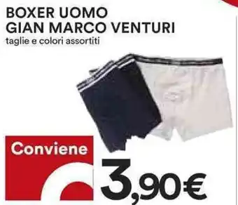 Coop BOXER UOMO GIAN MARCO VENTURI offerta