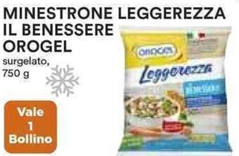 Coop MINESTRONE LEGGEREZZA IL BENESSERE OROGEL 750 g offerta