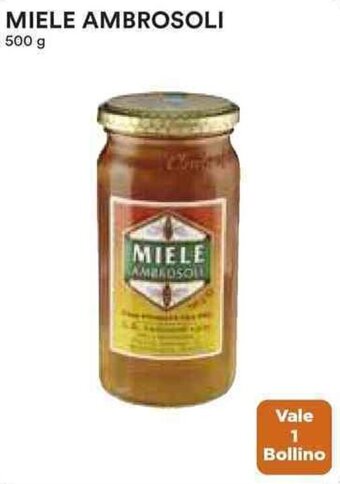 Coop MIELE AMBROSOLI 500 g offerta