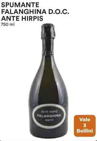 Coop SPUMANTE FALANGHINA D.O.C. ANTE HIRPIS 750 ml offerta