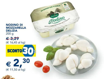 NODINO DI MOZZARELLA DELIZIA 200 g