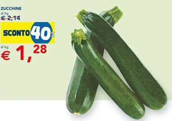 Esselunga ZUCCHINE offerta