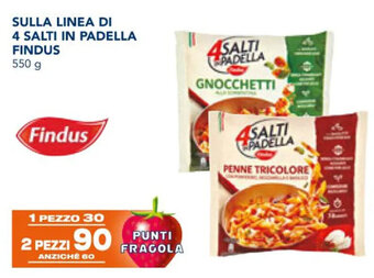 Esselunga SULLA LINEA DI 4 SALTI IN PADELLA FINDUS 550 g offerta