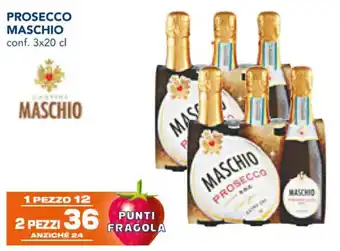 Esselunga PROSECCO MASCHIO conf. 3x20 cl offerta