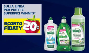 Esselunga SULLA LINEA PER PIATTI E SUPERFICI WINNI'S* offerta