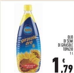 Conad Superstore Topazio olio di semi di girasole offerta
