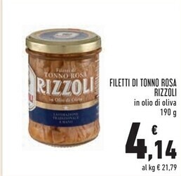 Conad Superstore Rizzoli filetti di tonno rosa offerta