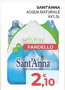 Eté Sant'anna acqua naturale 6x offerta