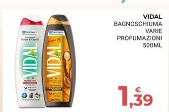 Eté Vidal bagnoschiuma offerta