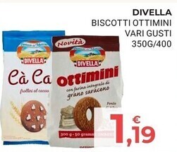 Eté Divella biscotti ottimini offerta