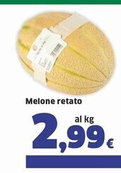 Sigma Melone retato offerta