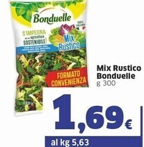 Sigma Bonduelle mix rustico offerta