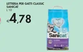 Sanicat lettiera per gatti classic