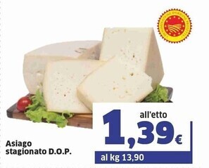 Sigma Asiago stagionato d.o.p. offerta