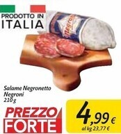 Carrefour Market Negroni salame negronetto offerta
