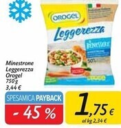Carrefour Market Orogel minestrone leggerezza offerta