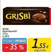 Carrefour Market Grisbì - gusti assortiti offerta