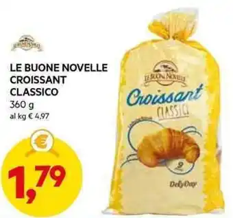 DPiù LE BUONE NOVELLE CROISSANT CLASSICO 360 g offerta