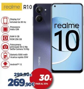 Expert realme R10 offerta
