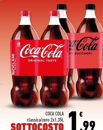 Conad Margherita Coca cola zero offerta