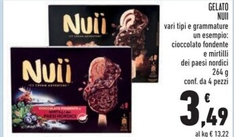 Conad Nuii gelato offerta