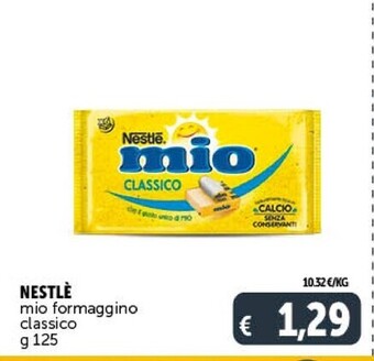 Gourmet Déco Nestlè mio formaggino classico offerta
