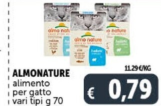 Almonature - alimento per gatto vari tipi g 70
