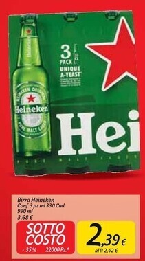 Carrefour Market Heineken birra offerta