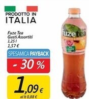 Carrefour Market Fuze tea gusti assortiti offerta