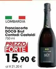 Carrefour Market Contadi castaldi franciacorta docg brut offerta