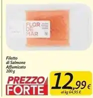 Carrefour Market Filetto di salmone affumicato offerta