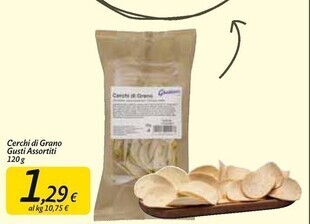 Carrefour Market Cerchi di grano gusti assortiti offerta