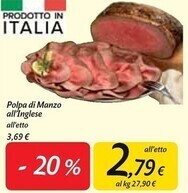 Carrefour Market Polpa di manzo all'inglese offerta