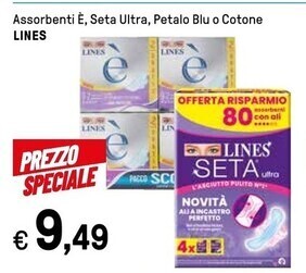 Iper La Grande Lines assorbenti è offerta
